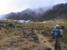 Tanzania - Kilimanjaro - campo 3 - courtesy by Phillis Heydt