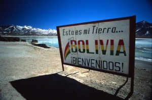 Bolivia . border Bolivia