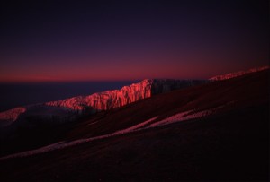Tanzania - Kilimanjaro - l'alba dalla vetta