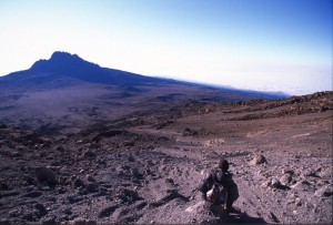Tanzania - Kilimanjaro - scendendo dalla vetta