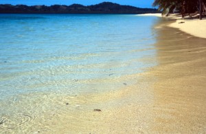 Fiji - isola di Caquelai - spiaggia