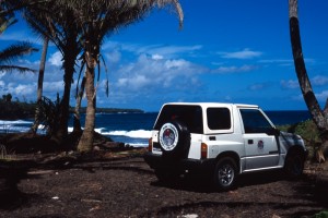Samoa - in macchina lungo la costa