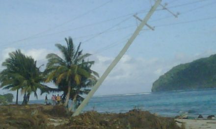 Tsunami and earthquake between Samoa and Indonesia