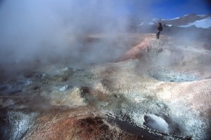 Bolivia - geyser Bolivia - geyser
