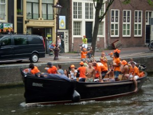 Amsterdam - vigilia finale campionati del mondo di calcio