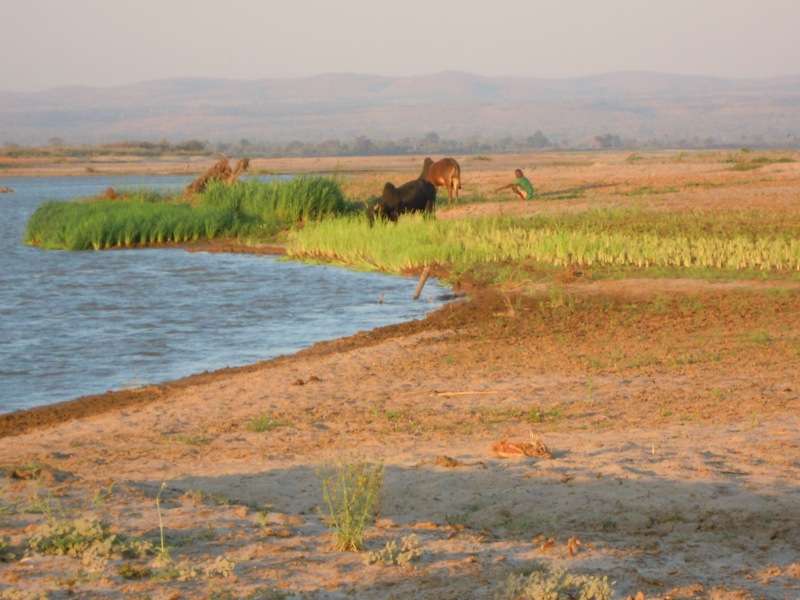 Madagascar - tramonto sullo Tsiribina Madagascar - tramonto sullo Tsiribina