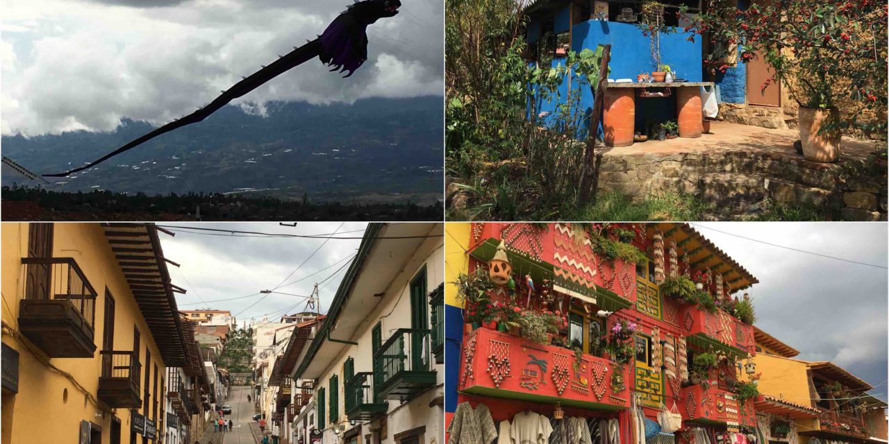 Form Bogotà to the north of Colombia and the mountains