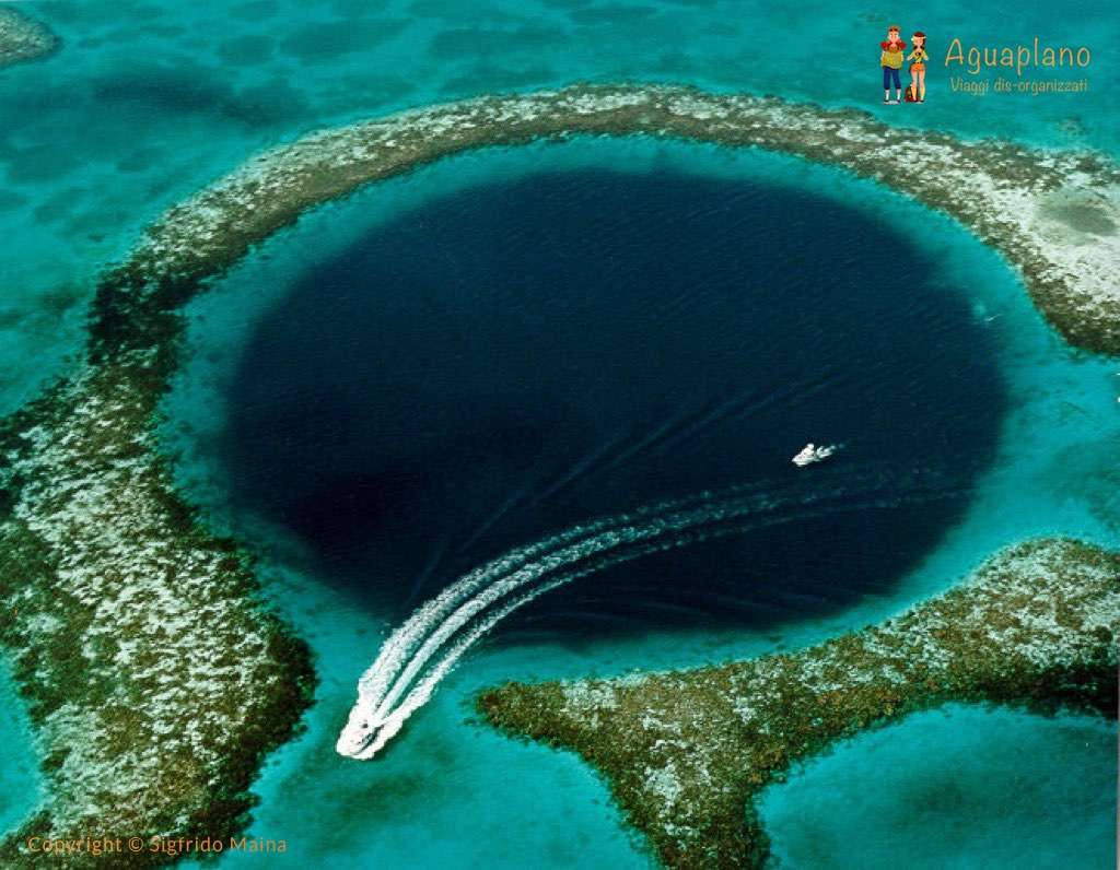 Blue Hole Belize Caye Caulker Aguaplano