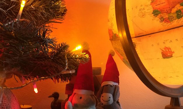 Merry Xmas from the Donkey and the Rabbit!